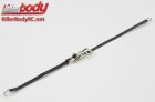 KillerBody Karosserie Zubehör 1/10 Zubehör Scale Metall Spanngurt mit Mechanik 250mm / KBD48523