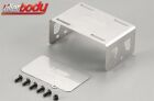 KillerBody Akkuhalterung hinten für Akku/ESC/RX Edelstahl LC70 / KBD48690