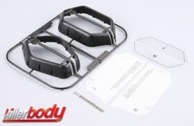 KillerBody Body Parts 1/10 Accessory Scale Wheel Arches...