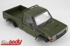 KillerBody Karosserie 1/10 Crawler Traxxas TRX-4 Scale Fertig lackiert Box Toyota Land Cruiser 70 Military Green / KBD48733