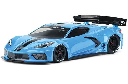 Pro-Line Body 1/7 On Road Chevrolet Corvette C8 Clear Body for ARRMA Felony & Infraction / PRO157700