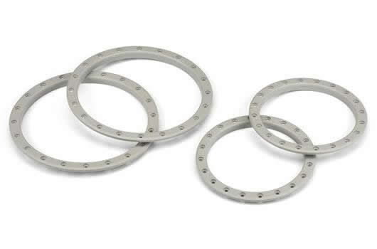 Pro-Line Wheels Monster Truck Pro-Loc Rings Stone Gray for Impulse Pro-Loc Wheels (2 pcs) / PRO276321