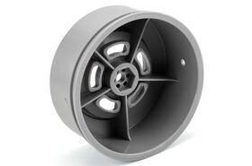 Pro-Line Wheels 1/10 Drag 2.2/3.0 Slot Mag Stone Grey (2 pcs) for Slash® 2wd and AE DR10 hinten & Slash® 4x4 vorne or hinten / PRO279305