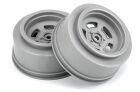 Pro-Line Wheels 1/10 Drag 2.2/3.0 Slot Mag Stone Grey (2 pcs) for Slash® 2wd and AE DR10 hinten & Slash® 4x4 vorne or hinten / PRO279305