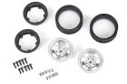 Pro-Line Felgen 1/10 Crawler 1.55 Slot Mag Aluminium Bead-Loc Silber (2 Stk.) / PRO279800