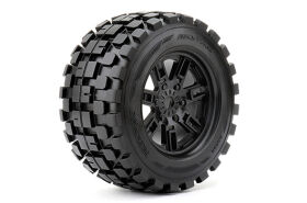 Roapex Reifen 1/8 Monster Truck montiert 0 offset Schwarz...