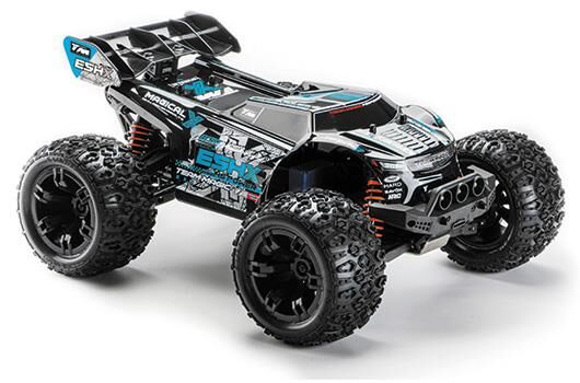 Team Magic Auto 1/10 Racing Monster Elektrisch 4WD RTR Brushless 4S Wasserdicht Team Magic E5 HX 4S Schwarz/Blau / TM510006B