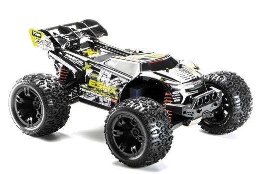 Team Magic Auto 1/10 Racing Monster Elektrisch 4WD RTR Brushless 4S Wasserdicht Team Magic E5 HX 4S Schwarz/Grün / TM510006G