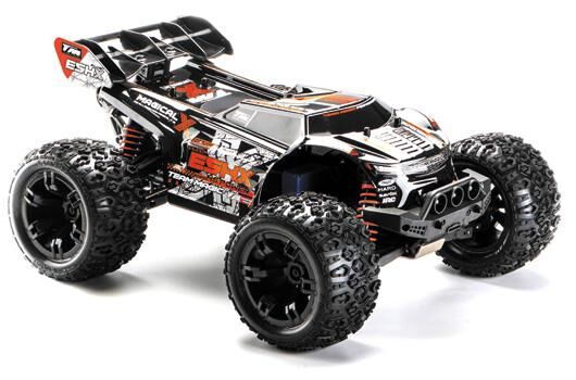 Team Magic Auto 1/10 Racing Monster Elektrisch 4WD RTR Brushless 4S Wasserdicht Team Magic E5 HX 4S Schwarz/Orange / TM510006O
