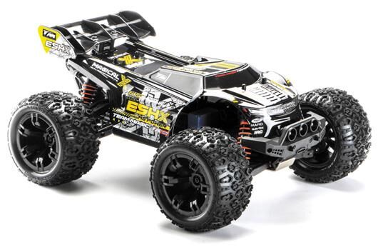 Team Magic Auto 1/10 Racing Monster Elektrisch 4WD RTR Brushless 4S Wasserdicht Team Magic E5 HX 4S Schwarz/Gelb / TM510006Y