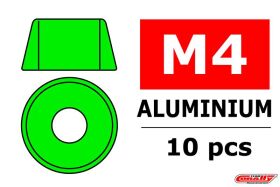 Team Corally Aluminium Unterlegscheibe für M4...