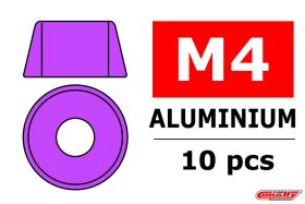Team Corally Aluminium Unterlegscheibe für M4...