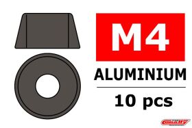 Team Corally Aluminium Unterlegscheibe für M4...