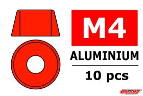 Team Corally Aluminium Unterlegscheibe für M4...