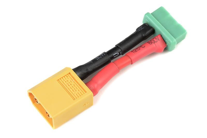 Revtec Power Adapterkabel XT-60 Stecker <=> MPX Buchse 14AWG Silikon Kabel 1 St / GF-1301-140