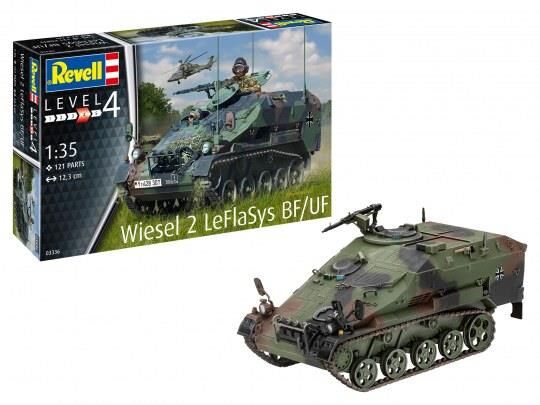 Revell Modellbausatz Wiesel 2 LeFlaSys BF/UF / 03336