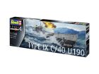Revell Modellbausatz German Submarine Type IX C/40 U190 / 05167