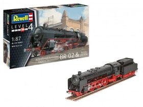 Revell Kunststoffmodellbausatz Schnellzuglokomotive BR 02...