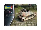 Revell Modellbausatz Marder I - 7,5cm Pa.K. 40 (Sf.) auf FCM 36(f) / 03292