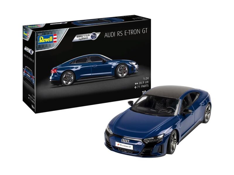 Revell Bausatz zum Zusammenstecken mehrfarbig Audi RS e-tron GT Click System / 07698