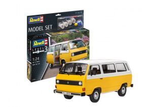 Revell Kunststoffmodellbausatz Model Set VW T3 Bus  / 67706