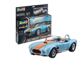 Revell Kunststoffmodellbausatz Model Set 65 Shelby Cobra...