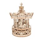 Robotime Romantic Carousel (Lasercut Holzbausatz) / 15288
