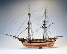 VANGUARD MODELS HMS Speedy Standmodell Bausatz 1:64 / 25310