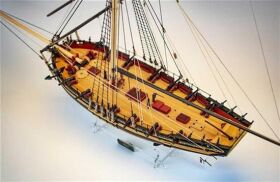 Vanguard Models Standmodell Baukasten HM Cutter Alert 1777 Bausatz 1:64 / 25311