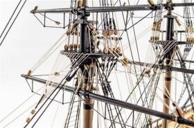 Vanguard Models Duches of Kingston 1778 Königliche Yacht Standmodell Bausatz 1:64 / 25315