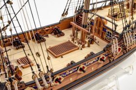 Krick Duches of Kingston 1778 Königliche Yacht Standmodell Bausatz 1:64 / 25315