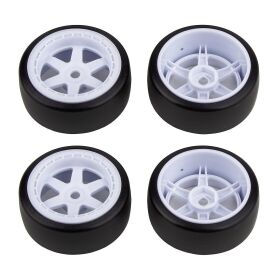 Team Associated Hoonitruck Wheels and Tires, drift / AE31894