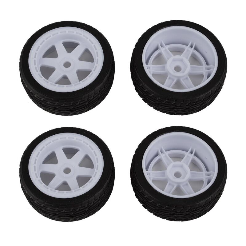 Team Associated Hoonitruck Wheels and Tires, rubber / AE31893