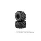 JConcepts Fling Kings - gold compound - 2.6 x 3.8" (Fits - 2.6 x 3.8" #3414, #3423 Aggressor wheel) (Losi LMT, Traxxas Maxx, E-Revo, Arrma Kraton) / JCO3084-05