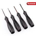 Koswork Mini-Z 4pcs Mini Car Tool Set (H1.5, N4.5, P00 & P1) (Light Tri Handle) / KOS13213-MINI4