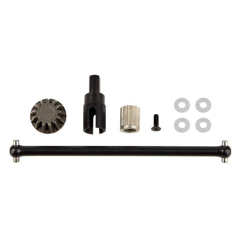 Team Associated RIVAL MT8 Outdrive Shaft, Pinion, Dogbone Set / AE25925