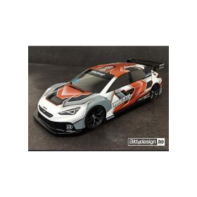 Bittydesign HIBERYA 1/10 clear body 190mm (for FWD) /...