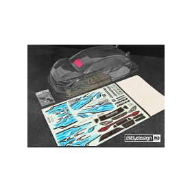 Bittydesign HIBERYA 1/10 clear body 190mm (for FWD) /...