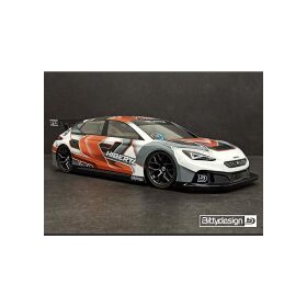 Bittydesign HIBERYA 1/10 clear body 190mm (for FWD) / BDFWD-190HBY