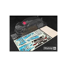 Bittydesign HIBERYA-M 1/10 clear body (for M-Chassis) / BD210225-HYB