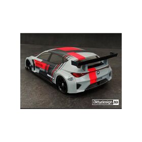 Bittydesign HIBERYA-M 1/10 clear body (for M-Chassis) / BD210225-HYB
