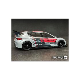 Bittydesign HIBERYA-M 1/10 clear body (for M-Chassis) / BD210225-HYB