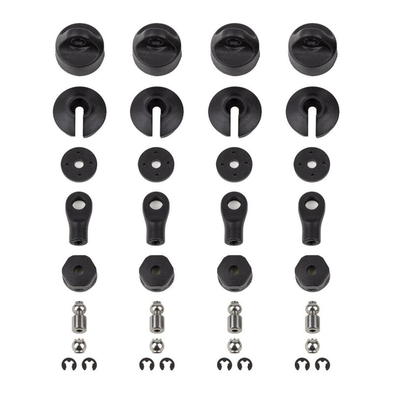 Team Associated RIVAL MT8 Shock Parts Set / AE25918