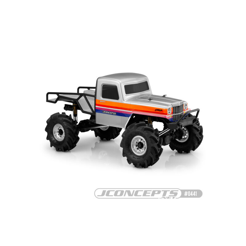 JConcepts JCI CreepER, cab only 12.3" wheelbase (Fits Traxxas TRX-4 Sport, Enduro, Axial 12.3" wheelbase) / JCO0441