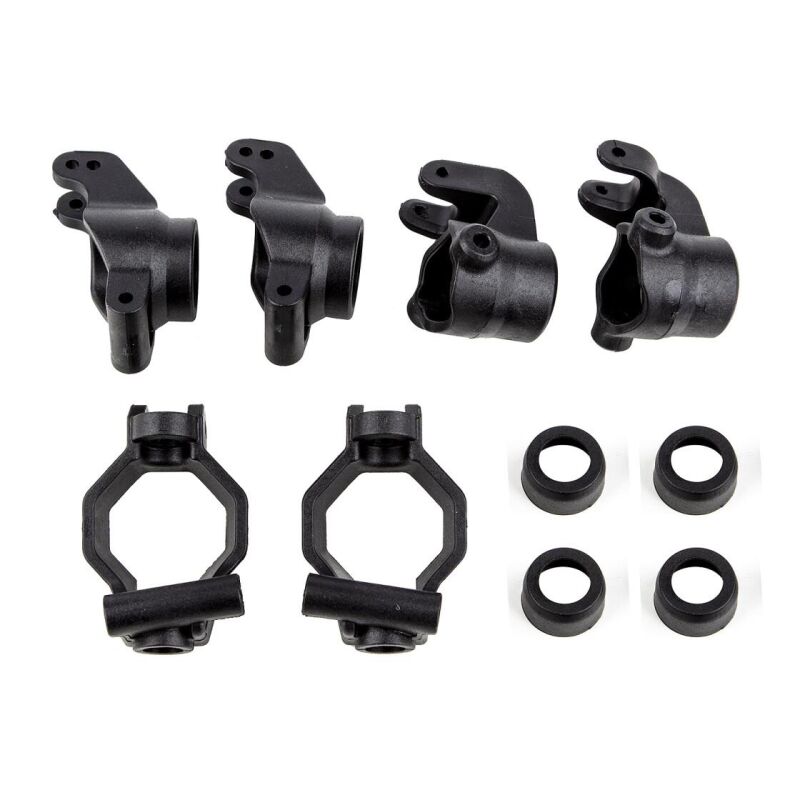 Team Associated RIVAL MT8 Caster Blocks, Steering Blocks, Rear Hubs Set / AE25915
