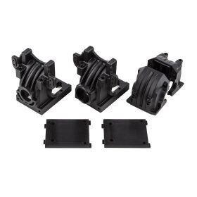 Team Associated RIVAL MT8 Front and Rear Gearbox Set /...