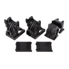 Team Associated RIVAL MT8 Front and Rear Gearbox Set / AE25908