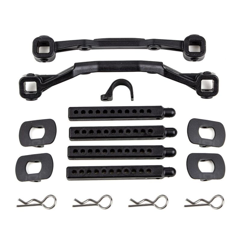Team Associated RIVAL MT8 Body Mount Set / AE25914