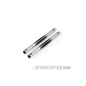 JConcepts RC10T diamond nose brace tubes, black - 2pc...