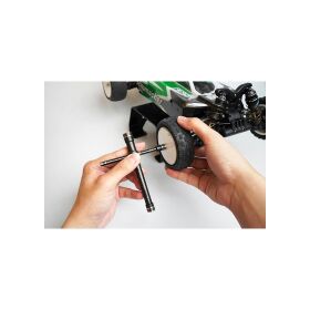 Koswork Glow Plug/Clutch Nut Cross Wrench (Nut 7, 8, 10mm & Hex 5mm) / KOS13261